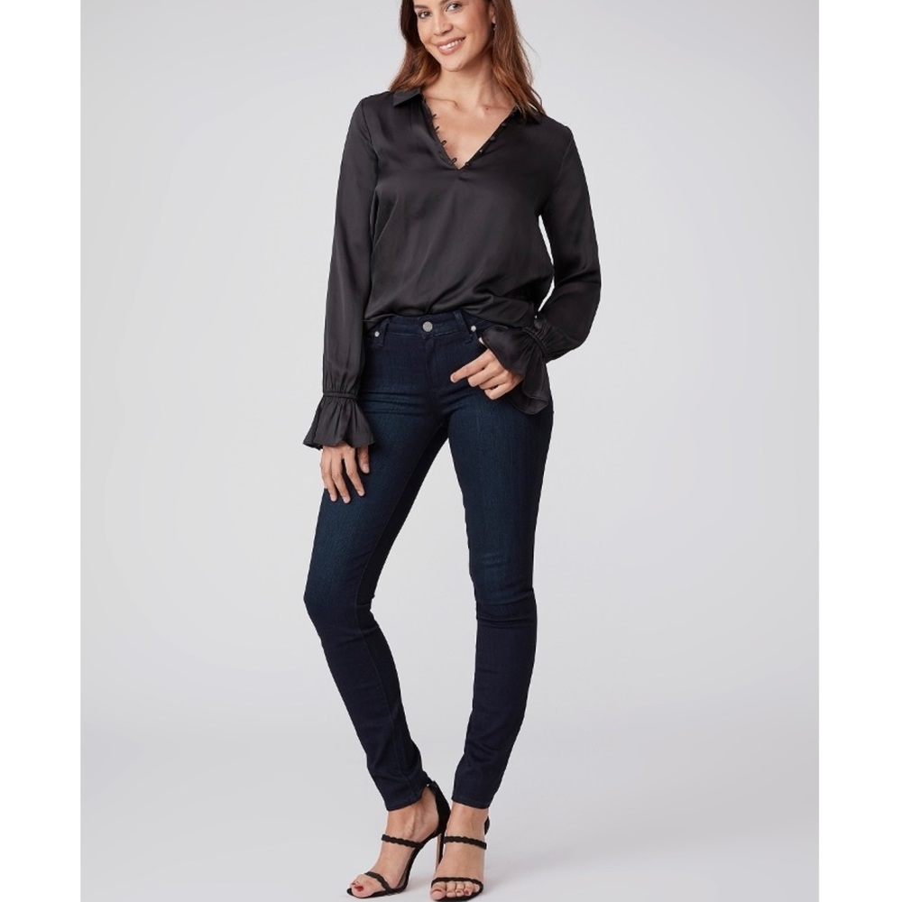 PAIGE Verdugo Ultra Skinny Tonal Mona Jeans